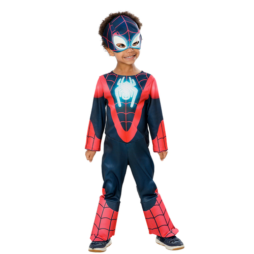 Marvel Miles Morales Sahaf Deluxe Gid Costume Party Dress-Up - Size T