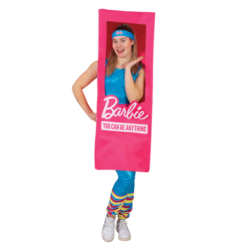 Mattel Barbie Lifesize Doll Box Adult Halloween Costume