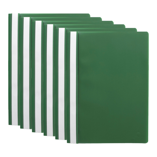 20PK Marbig Economy A4 File Flat Document Folder Organiser - Green