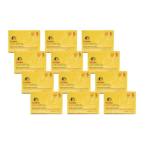 60pc Cussons 90g Soap Bar 3-in-1 Cleanses Exfoliates & Moisturise Oatmeal