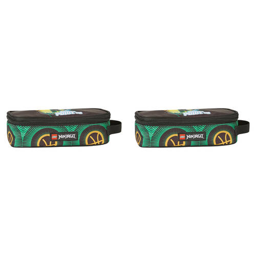 2PK Lego Pencil Box Case Holder Stationery Ninjago Dragon Power 21x10cm