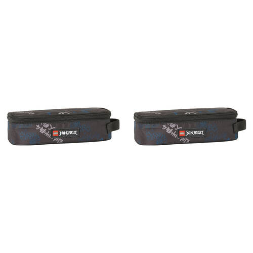 2PK Lego Pencil Box Case Holder Stationery Ninjago Arin 21x10cm