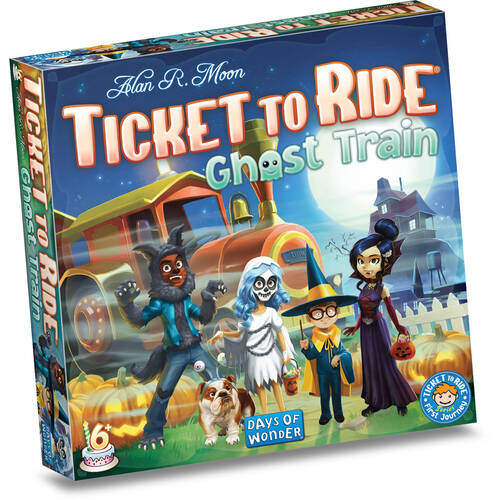 Days Of Wonder Ticket to Ride Ghost Train Board Game 6y+