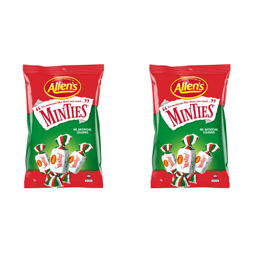 2PK Allen's 1kg Minties Bag