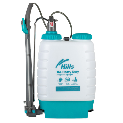 Hills Heavy Duty Knapsack Backpack Water Pump Pressure Spray Bottle 16L