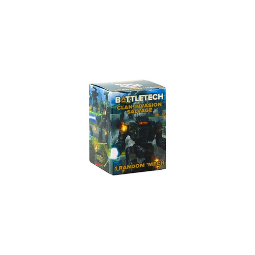 Catalyst Game Labs BattleTech Clan Invasion Salvage Blind Box Miniature
