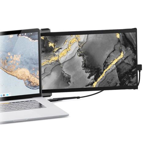 Mobile Pixels Duex Max Portable 14.1" Monitor For Laptop - Grey