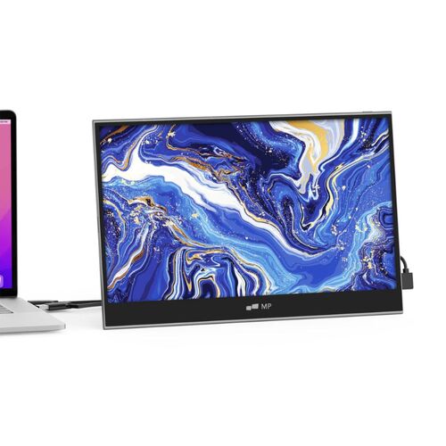 Mobile Pixels Glance Pro Portable 15.6" Monitor For Laptop - Grey