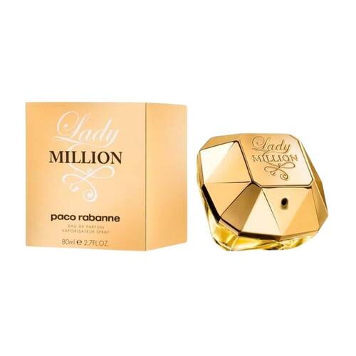 Paco Rabanne Lady Million Women's Fragrance Eau De Perfume 80ml EDP