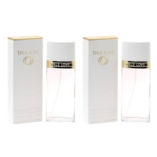 2PK Elizabeth Arden True Love Women's Eau de Toilett Spray 100ml EDT