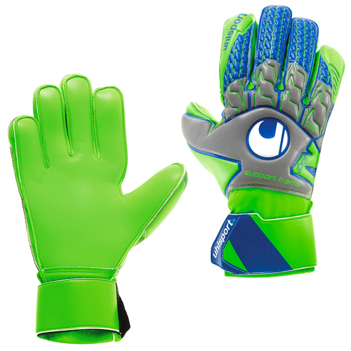 Uhlsport Tensiongreen Soft SF Fluoro Green Size 9 Soccer Gloves