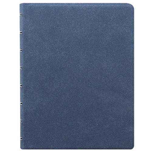 Filofax Architexture A5 Notebook Ruled Paper - Blue Suede