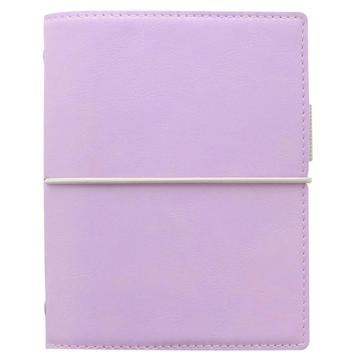 Filofax Domino Pocket Organiser Stationery Soft Cover Orchid