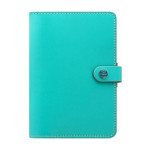 Filofax The Original Pocket Organiser Leather Turquoise
