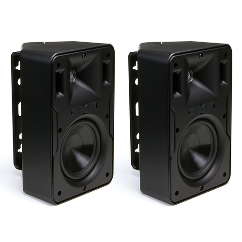 2pc Klipsch CP-6 Indoor/Outdoor Speakers Black
