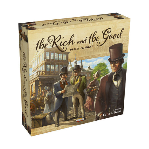 Ares Games The Rich and the Good Tabletop Party Board Game