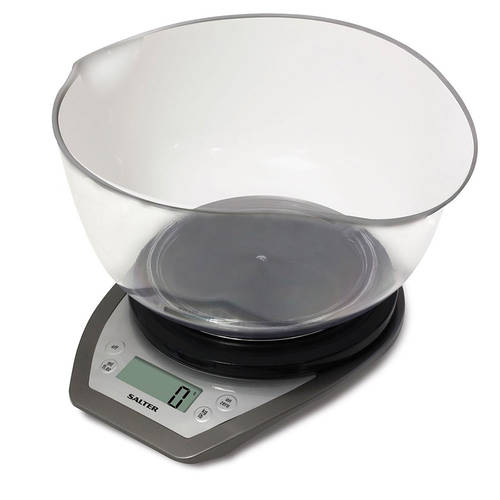 Dual Pour Kitchen Scale with Bowl