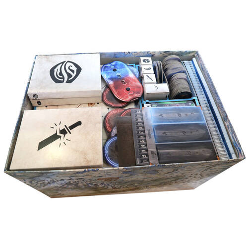 Folded Space Game Box Inserts Organiser For Frosthaven RPG