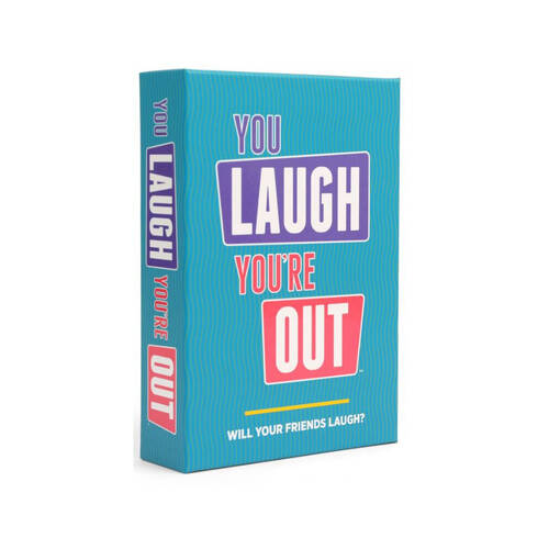 DSS Games You Laugh You're Out Card Deck Game w/ Tokens/Timer 14y+