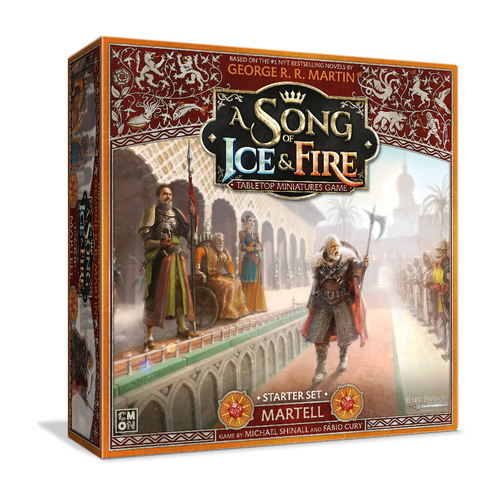 Cmon A Song Of Ice & Fire Tabletop Miniatures Game Martell Starter Set 14y+