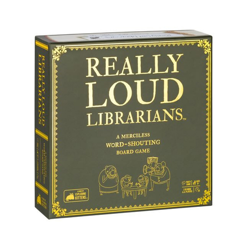 Exploding Kittens Really Loud Librarians Party Board Game Kids 8y+