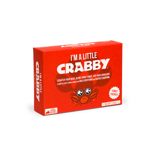 Exploding Kittens I'm A Little Crabby Party Card Game 7y+