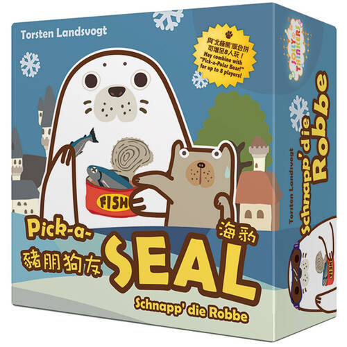 Jolly Thinkers Pick-a-Seal Jolly Pets Card Game Kids 8y+