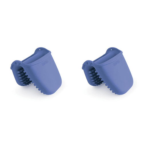 2PK Dexas Silicone 11cm Mini Oven Hand Mitt Protection - Purple