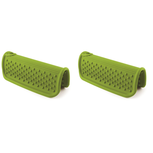 2PK Dexas 15.5cm Silicone Pot Holder Cooking Accessory - Green