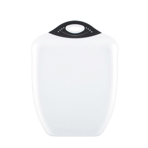 Dexas 38cm Chop & Scoop Chopping Board Large - White/Black
