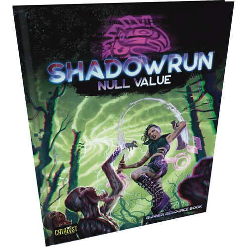 Catalyst Game Labs Shadowrun Null Value Hardcover Source Book 14y+