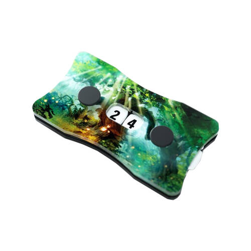 Gamegenic Double Life Counters Dual Dial Tabletop Gaming - Forest