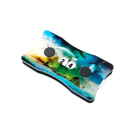 Gamegenic Double Life Counters Dual Dial Tabletop Gaming - Island