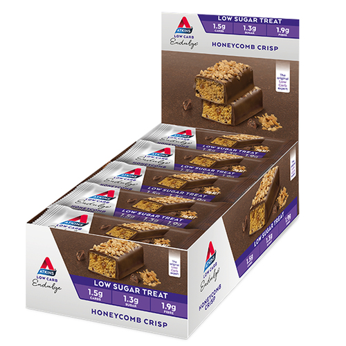 15pc Atkins Low Carb 30g Endulge Bar - Honeycomb Crisp