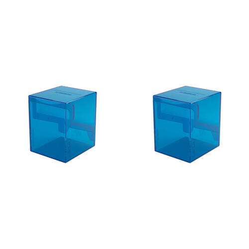 2PK Gamegenic Bastion 100+ Card Deck Box Organiser XL - Blue