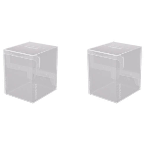 2PK Gamegenic Bastion 100+ Card Deck Box Organiser XL - White