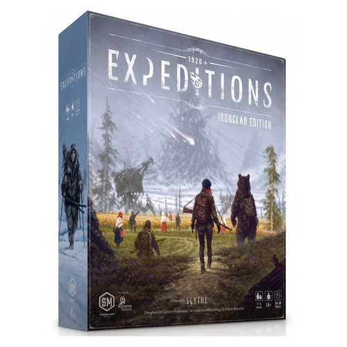 Stonemaier Games Expeditions Ironclad Edition Tabletop Board Game 14y+