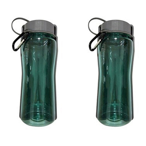 2PK M-Pets 700ml Dog/Puppy Pet Travel/Walk Water Portable Drinking Bottle Cup Blue