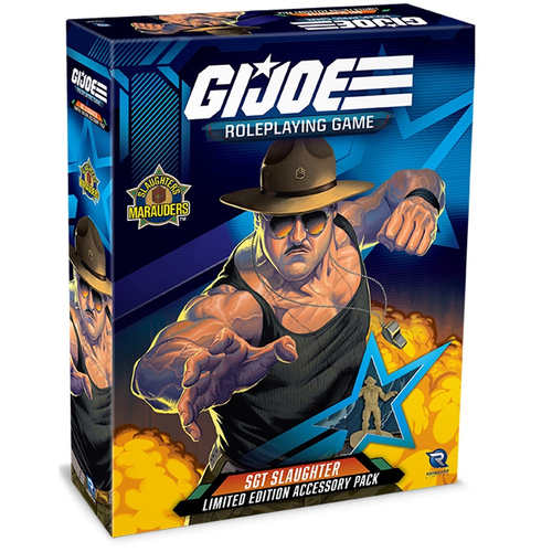 Renegade Game G.I. JOE Roleplaying Game Sgt Slaughter Limited Edition