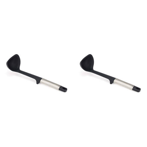 2PK Joseph Joseph Elevate Silicone Steel Ladle 30.5cm - Black