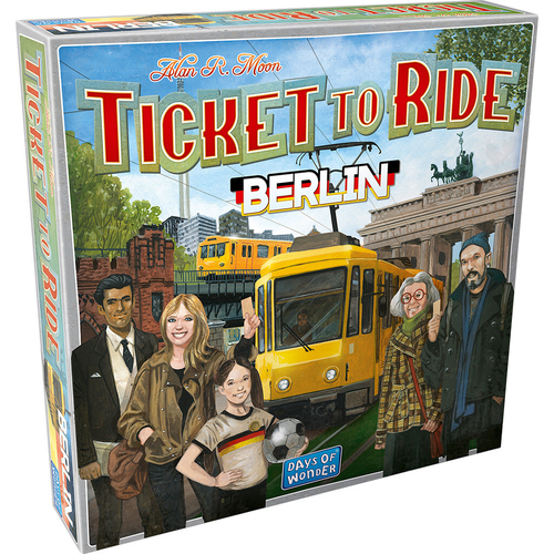 Days of Wonder Ticket to Ride Berlin Kids/Children Board Game 8y+