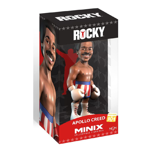 Minix Rocky Apollo Creed 12cm Vinyl Action Figure Toy