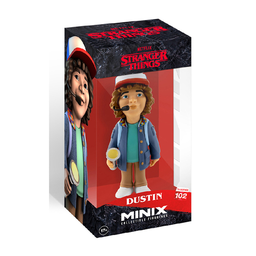 Minix Stranger Things Dustin 12cm Vinyl Action Figure Toy