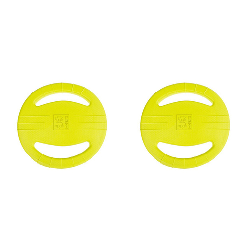 2PK M-Pets 23cm Splash Flying Disc Dog Pet Pet Interactive Fetch Toy Assorted