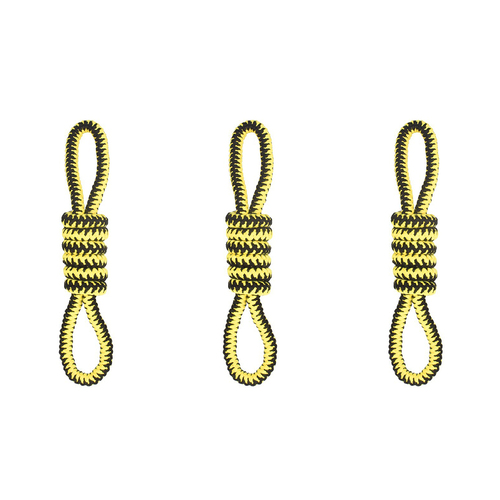 3PK M-Pets 48cm Twist Node Dog/Puppy Pet Fetch Exercise Teaser Toy Assorted