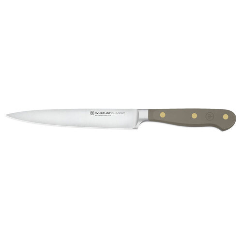 Wusthof Classic Stainless Steel Utility Knife 16cm Blade Velvet Oyster