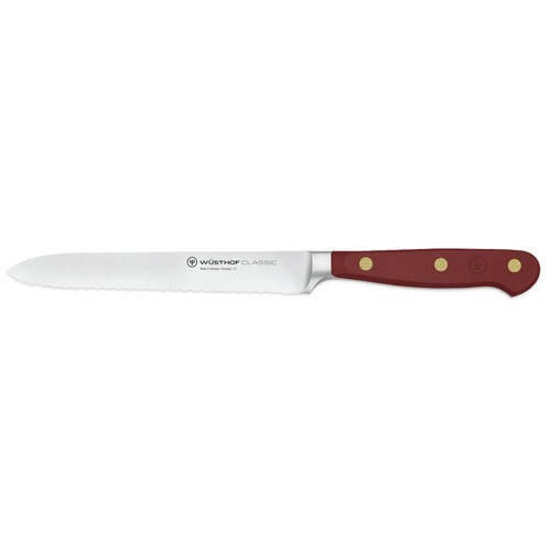 Wusthof Classic S/S Serrated Utility Knife 14cm Blade - Tasty Sumac