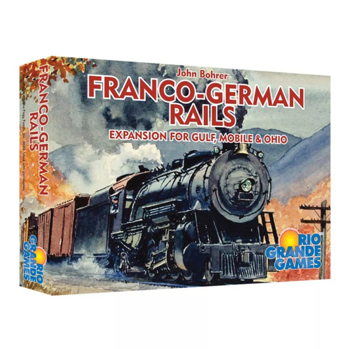 Rio Grande Gulf Mobile & Ohio Franco-German Rails Board Game Expansion 14y+