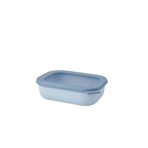 Mepal Multi Cirqula Food Bowl w/ Lid Rectangle 1L/34oz - Nordic Sage