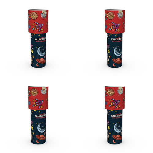 4PK Funtime 25cm Space Kaleidoscope Kids/Children Toy 3y+